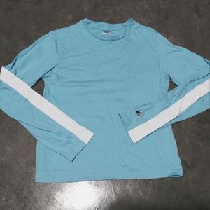 Spyder long sleeve blue shirt, womens 8